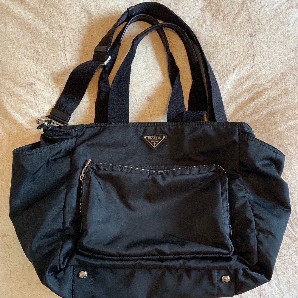 Prada diaper or travel bag